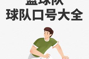 篮球训练激励标语大全